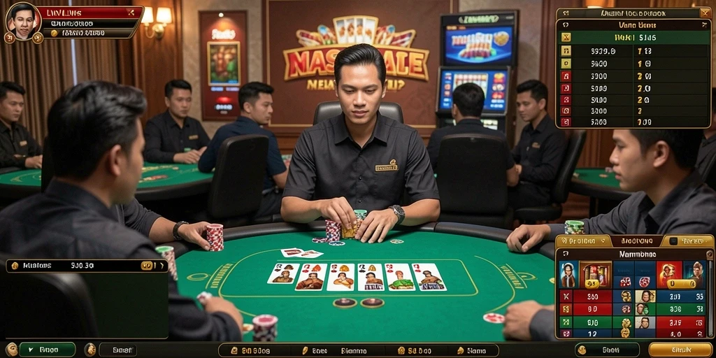 Level menantang yang menguji strategi pemain.