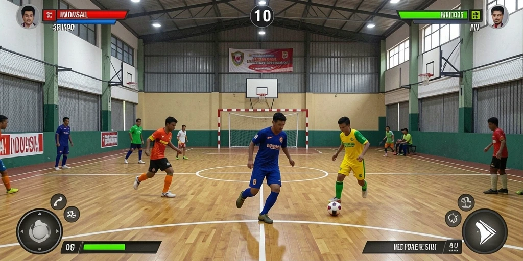 Grafis yang menawan membuat permainan semakin seru.