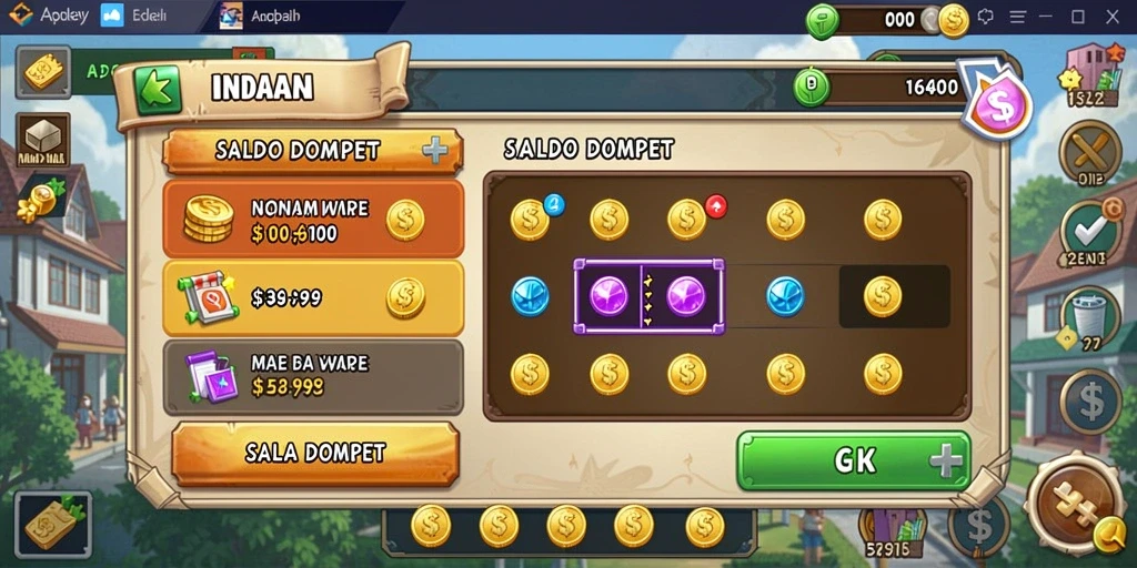 Screenshot ini memperlihatkan level baru dengan grafis yang memukau.