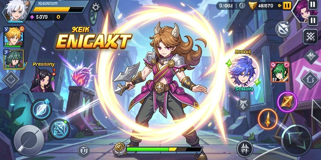 Salah satu level menantang di dalam permainan.