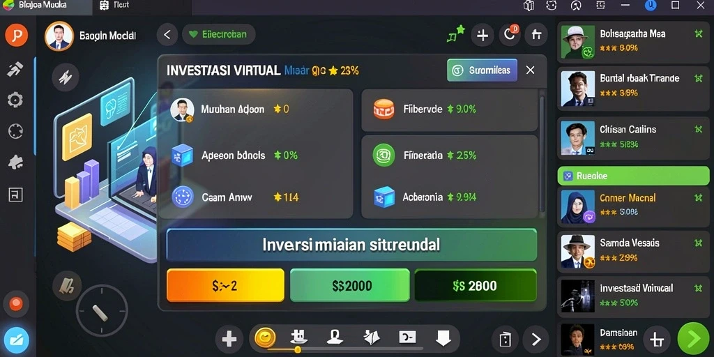 Grafis yang memukau dari level permainan.
