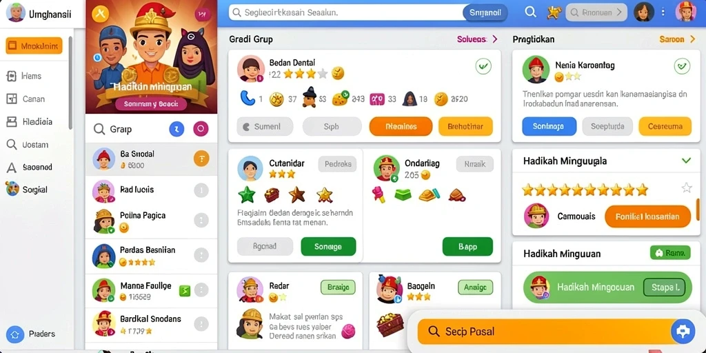 Mode multiplayer yang bisa dimainkan bersama teman-teman.