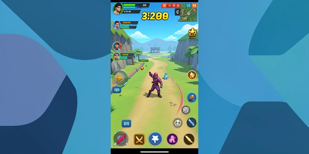 Interaksi antar pemain dalam mode multiplayer.
